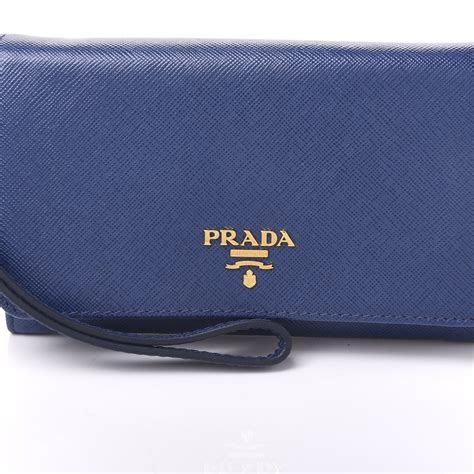 prada saffiano zip wristlet|prada wallet.